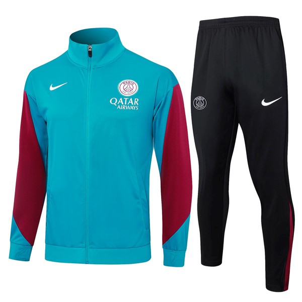 Trainingsanzug PSG 2024-2025 Blau Rote 3